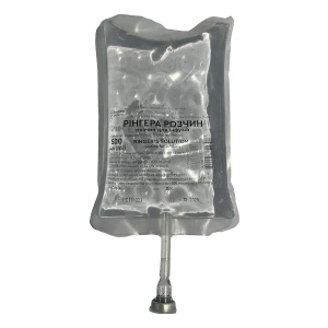 Розчин Рінгера для інфузій пакет 500 мл