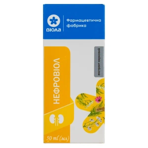 НЕФРОВИОЛ ЭКСТРАКТ ЖИДКИЙ 50МЛ ФЛ. №1