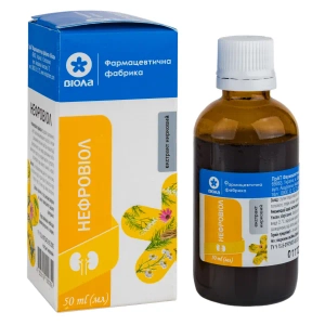 НЕФРОВИОЛ ЭКСТРАКТ ЖИДКИЙ 50МЛ ФЛ. №1