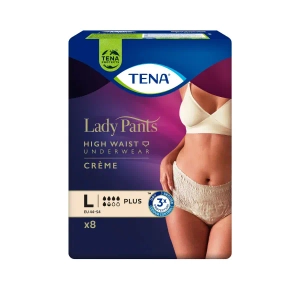 Урологические трусы Tena Lady Pants Plus для женщин Large Creme №8