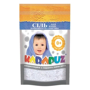 СОЛЬ Д/ВАНН ДЕТСК.КАРАПУЗ 0,5 КГ АНТИБАКТЕРИАЛЬНАЯ  0941