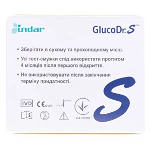 Тест-смужки для глюкометра GlucoDr.S AGM-513S №50