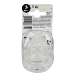 Соска силиконовая Philips AVENT Анти-колик быстрый поток от 6 мес. (SCY764/02) №2
