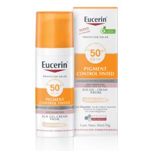 Защитный гель-крем против гиперпигментации кожи Sun Pigment Control Tinted SPF 50+ 50 мл