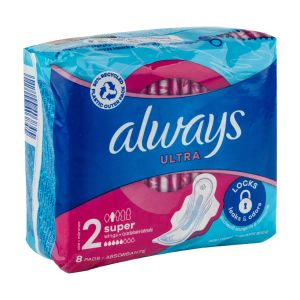 Гігієнічні прокладки Always Ultra Super Розмір 2 №8