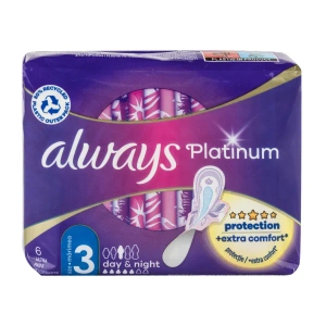 Гигиенические прокладки Always Platinum Day&Night Размер 3 №6