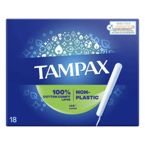 Тампоны Tampax Super с аппликатором №18