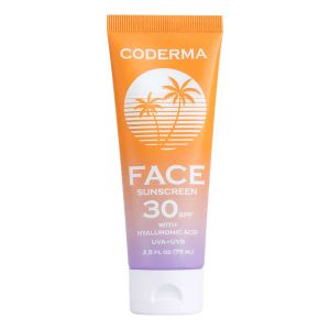 CODERMA КРЕМ ДЛЯ ЛИЦА SPF-30 С ГИАЛУРОНОМ 75МЛ