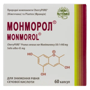 Монморол капсули по 580 мг №60