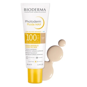 Сонцезахисний флюїд Bioderma Фотодерм Max SPF 100 Світлий 40 мл