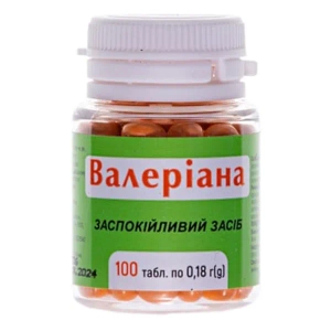 ВАЛЕРИАНА ТАБЛ. 180 МГ (30,6 МГ) №100 1464