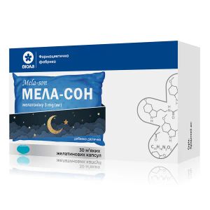 Мела-сон капсули №30