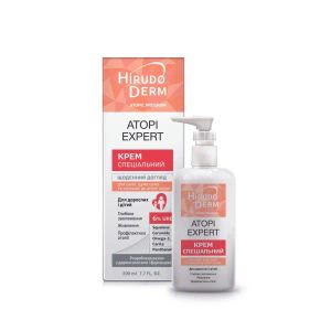 Крем Hirudo Derm Atopi Expert с Atopic Program для сухой, очень сухой и склонной к атопии кожи 200 мл
