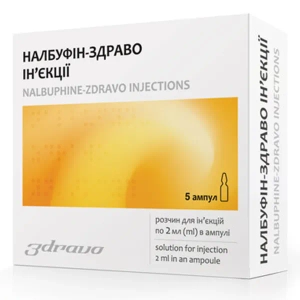 Налбуфин-Здраво раствор для инъекций 10 мг/мл ампулы 2 мл №5