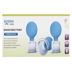БАНКИ ВАКУУМНЫЕ УНИВЕРС. 50ММ 8ШТ