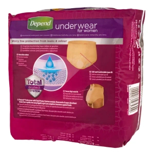Труси урологічні для жінок Depend розмір S/M об'єм 70-105 см №10