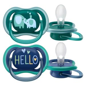Пустышка силиконовая Philips Avent Ultra Air SCF349/18 с 18 месяцев №2