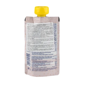 Пюре Hamanek Яблоко с клубникой и абрикосом с 6 месяцев пауч 100 г