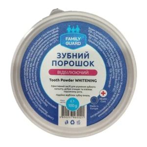 Зубний порошок FAMILY GUARD Відбілюючий 100 г