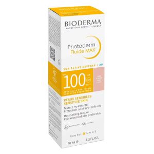 БИОДЕРМА ФОТОДЕРМ МАХ ФЛЮИД SPF100 ОЧЕНЬ СВЕТЛЫЙ 40МЛ  3554