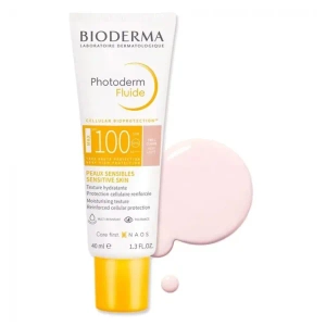 Солнцезащитный флюид для лица Bioderma Photoderm Max Фотодерм Макс SPF 100 Очень светлый 40 мл