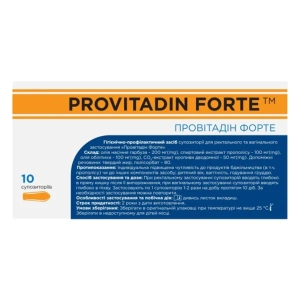 Провитадин форте суппозитории №10