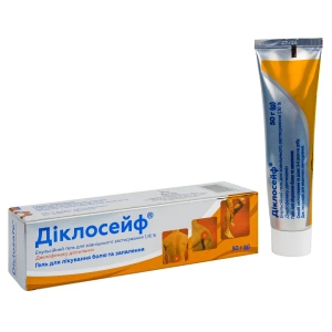 Диклосейф гель эмульсионный для наружного применения 1,16% туба 50 г