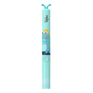 Зубна щітка електрична дитяча дитяча звукова Vega Kids VK-500B бірюзова