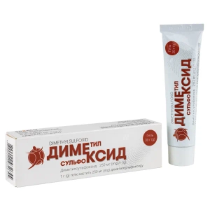 Диметилсульфоксид гель 250 мг/г туба 30 г