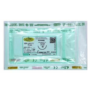 ПОЛИАМИД МОНО 3/0 20ММ 1/2 75 СМ КОЛ. 453090