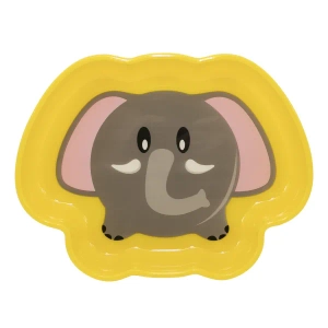 Тарілка пластикова Baby Team 6011 блакитна 370 мл