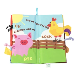 Іграшка-книжка Baby Team 8725 хвостики