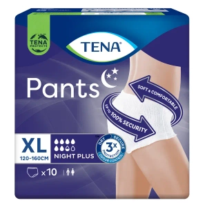 Подгузники-трусы для взрослых Tena Pants Plus Night размер XL №10