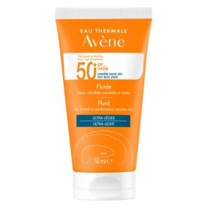 Солнцезащитный флюид Avene SPF50+ для чувствительной кожи 50 мл