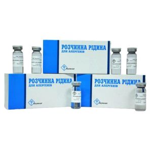 Розчинник для алергенів рідина 4,5 мл флакони №10