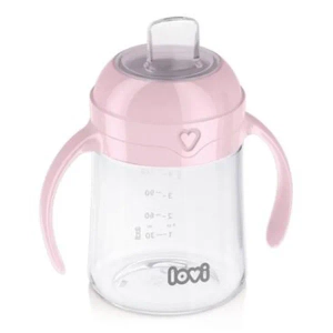Кружка-непроливайка Canpol babies Lovi детская 35/353 розовая 150 мл