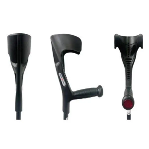 Костыль подлокотный Торос Групп Тип 1081 GB-712 с мягкой рукояткой черный