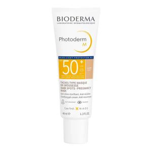 Гель-крем солнцезащитный Bioderma Photoderm-M SPF 50+ Светлый 40 мл