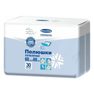 ПЕЛЕНКА БЕЛОСНЕЖКА 60Х60 №30 КОМПАКТ