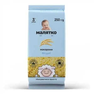 МАЛЯТКО МАКАРОНЫ БУКВЫ 250Г  3227
