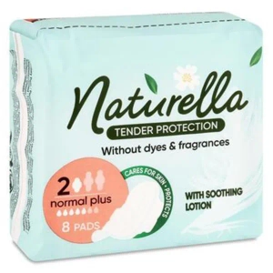 Гігієнічні прокладки Naturella Ніжний Захист Normal Plus Розмір 2 №8