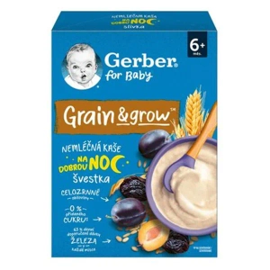 Каша сухая безмолочная Gerber Овсяно-пшеничная с черносливом с 6-ти месяцев 200 г