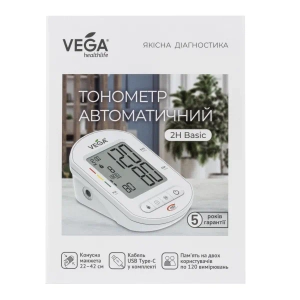 Автоматический тонометр VEGA 2H BASIC