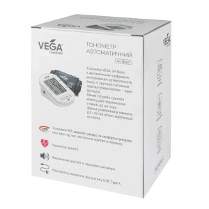 Автоматический тонометр VEGA 2H BASIC