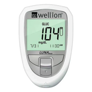 НАБОР Д/ТЕСТ. УРОВНЯ ГЛЮКОЗЫ, ХОЛЕСТЕРИНА И МОЧ.К-ТЫ WELLION LUNA TRIO БЕЛ.