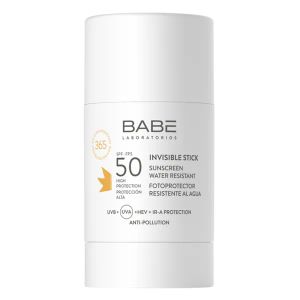 Солнцезащитный невидимый прозрачный стик для лица и тела BABE Laboratorios Sun Protection SPF 50 30 г