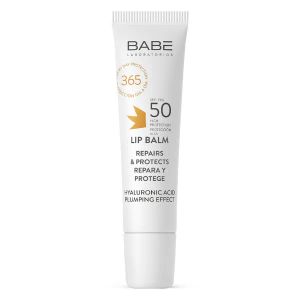 Солнцезащитный бальзам для губ BABE Laboratorios Sun Protection с Гиалуроновой кислотой SPF 50 15 мл