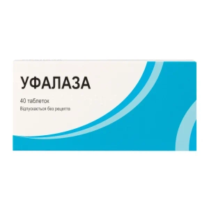 Уфалаза таблетки блистер №40