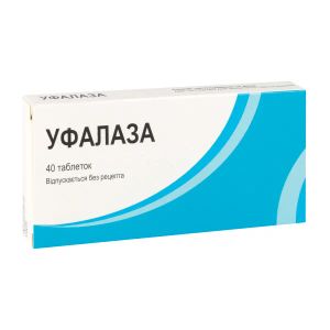 Уфалаза таблетки блистер №40