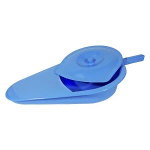 СУДНО ПОДКЛАДНОЕ Н/СТ С КРЫШКОЙ 3Л ДО 200КГ ГОЛУБ.